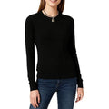 Women Crewneck Knit Sweater