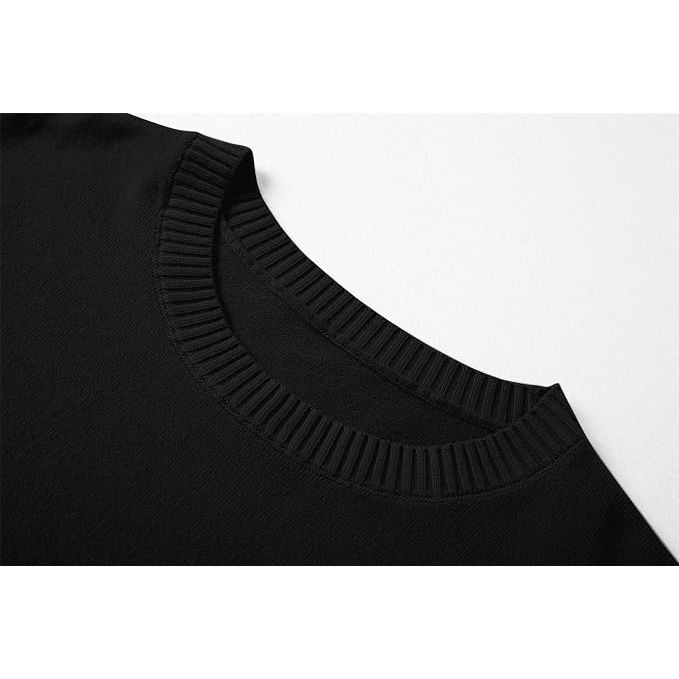 Women Crewneck Knit Sweater