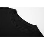 Women Crewneck Knit Sweater